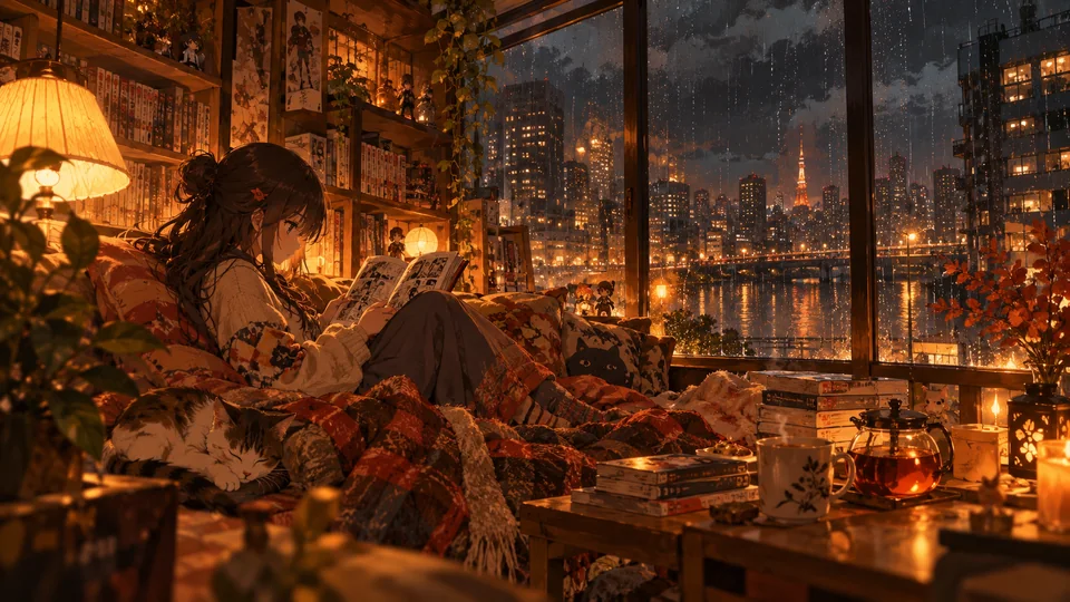 MangaUpdates使用场景插画